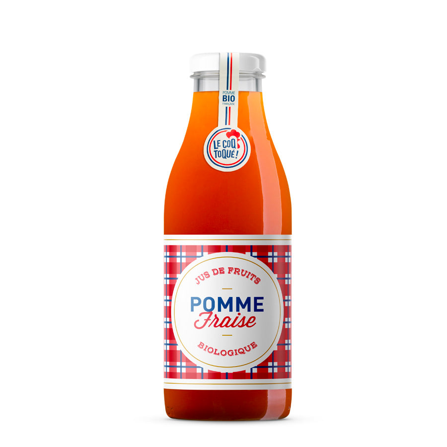ORGANIC STRAWBERRY APPLE JUICE 75cl
